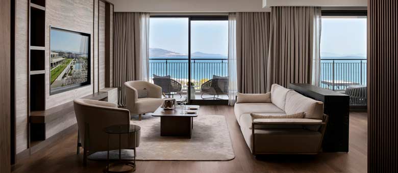 Presidential Suite With Two Bedrooms & Private Swimming Pool Sea View