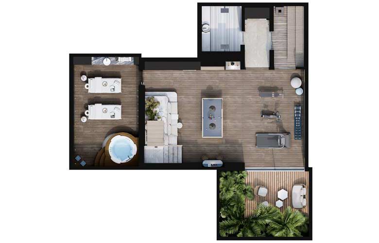 Three Bedroom Villa Plans