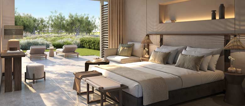 Ikos Kissamos Superior Double Room Private Garden Pool View Accommodation