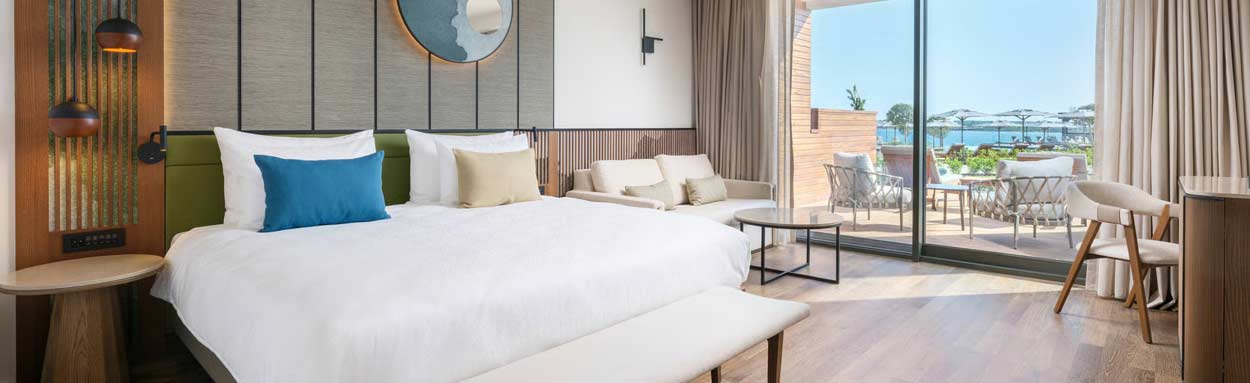 Deluxe Swim-Up Sea Side Double 4 Rooms