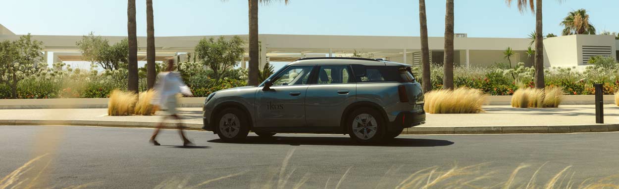 Discover the local scenery in the complimentary Mini Clubman supplied by the hotel for guests use while on holiday